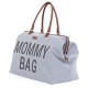 Mommy Bag Borsa Fasciatoio 55 x 30 x 40 cm - Grigio - Canvas
